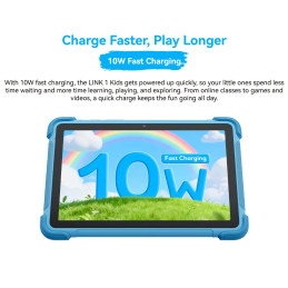 BLACKVIEW LINK 1 Kids BLUE 8.68"IPS 1340x800,4/64GB,Quad-core 2.0GHz,5+8MP,5000mAh,WiFi6,BT 5.0,Android 16