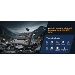 BLACKVIEW Rugged Tab Active 7 LTE 8GB/128GB 11",BLACK,Helio G81 Octa-core 2.0GHz,13MP/16MP+20MP,Night vision,Android 15