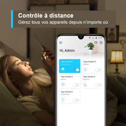 TP-Link Tapo P100 Chytrá zásuvka s Wi-Fi (1-pack)