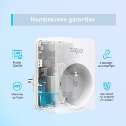 TP-Link Tapo P100 Chytrá zásuvka s Wi-Fi (1-pack)