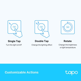 TP-Link Tapo S200D Chytrý stmívač světla