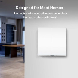 TP-Link Tapo S220 Chytrý přepínač, 2-pólový, jednosměrný