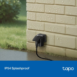 TP-link Tapo P410M Chytrá venkovní zásuvka s Wi-Fi a monitoringem, IP54