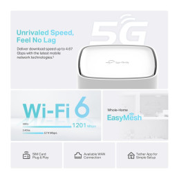 TP-link Archer NX200 Bezdrátový Gigabitový router s 5G
