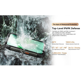 BLACKVIEW Rugged XPLORE 2 Black,6.73" AMOLED 3200x1440 120Hz 12/256Gb MT 8300 Octa-Core 3.35GHz,50+20MP,Night Vision