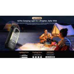 BLACKVIEW Rugged XPLORE 2 Black,6.73" AMOLED 3200x1440 120Hz 12/256Gb MT 8300 Octa-Core 3.35GHz,50+20MP,Night Vision