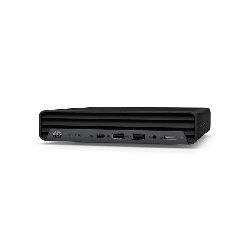 HP Pro Mini 400 G9, i3-14100T, Intel HD, 1x8 GB DDR4, SSD 512 GB, W11Pro, 3-3-3