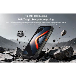 BLACKVIEW Rugged ROCK 1 Pro LTE 6.56" BLACK,HD+ 1612x720,8+256GB,G81 Octa-Core 2.0GHz,13MP/16+20MP,BARCODE,NFC,And16