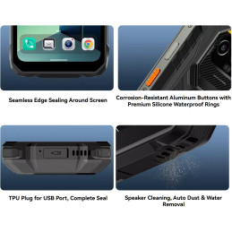 BLACKVIEW Rugged ROCK 1 Pro LTE 6.56" BLACK,HD+ 1612x720,8+256GB,G81 Octa-Core 2.0GHz,13MP/16+20MP,BARCODE,NFC,And16