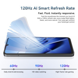 BLACKVIEW WAVE 10 LTE 6.88" MINT,HD IPS 720x1640,8+128GB,UMS9230E Octa Core 1.6GHz,13MP/32MP,FaceID,5000mAh,Android 16