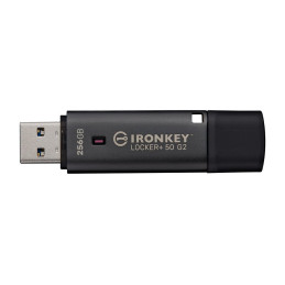 Kingston flash disk 256GB IronKey Locker+ 50 G2 FIPS 197 AES-256