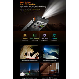 BLACKVIEW Rugged XPLORE 1 5G Rugged 6.78",FHD 2460x1080,12+256GB,Octa-core 2.4Ghz,50+64MP+20MP,Night,20000mAh,Android 15