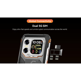 BLACKVIEW Rugged XPLORE 1X 5G Rugged 6.78",FHD 2460x1080,12+256GB,Octa-core 2.4Ghz,50+64MP+20MP,Night,20000mAh,Andr 15