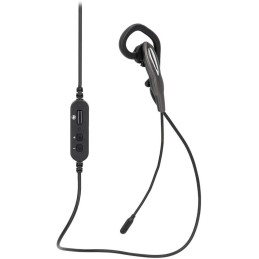 NEDIS headset/ PC sluchátka + mikrofon/ do uší/ Mono/ 96 dB/ USB-C/ USB-A/ černo-šedé