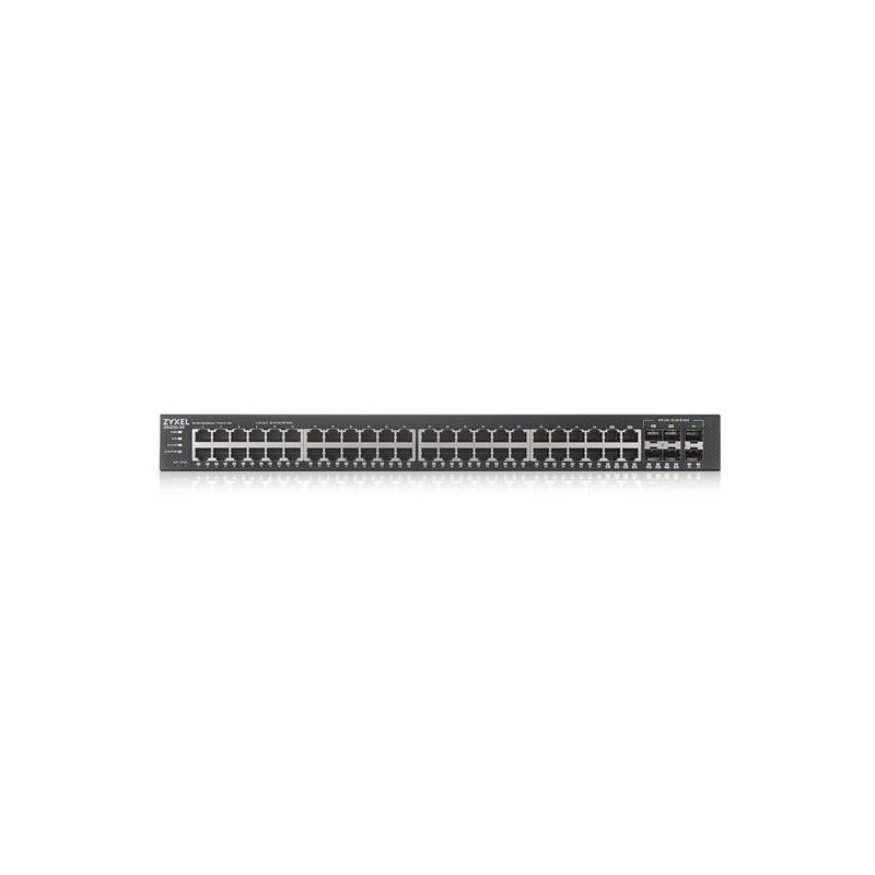 ZyXEL GS2220-50,EU region,48-port GbE L2 Switch with GbE Uplink (1 year NCC Pro pack license bundled)