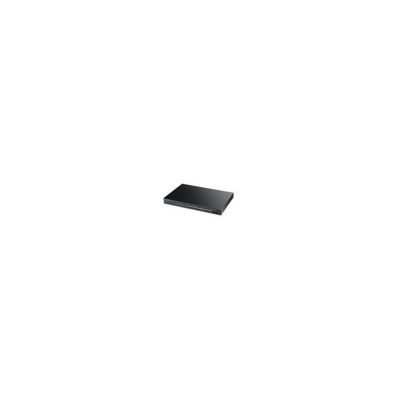 ZyXEL GS1900-24HP, 24p (24Gigabit RJ45 + 2 SFP,), POE IPv6, WebManaged,  Rackmount