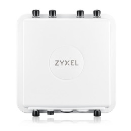 ZyXEL WAX655E, 802.11ax 4x4 Outdoor Access Point  external Antennas (not included), Single Pack exclude Power Adaptor,