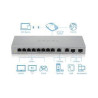 Zyxel XGS1010-12 v2, 12-Port Gigabit Unmanaged Switch with 8-Port 1G + 2-Port 2.5G + 2-Port SFP+