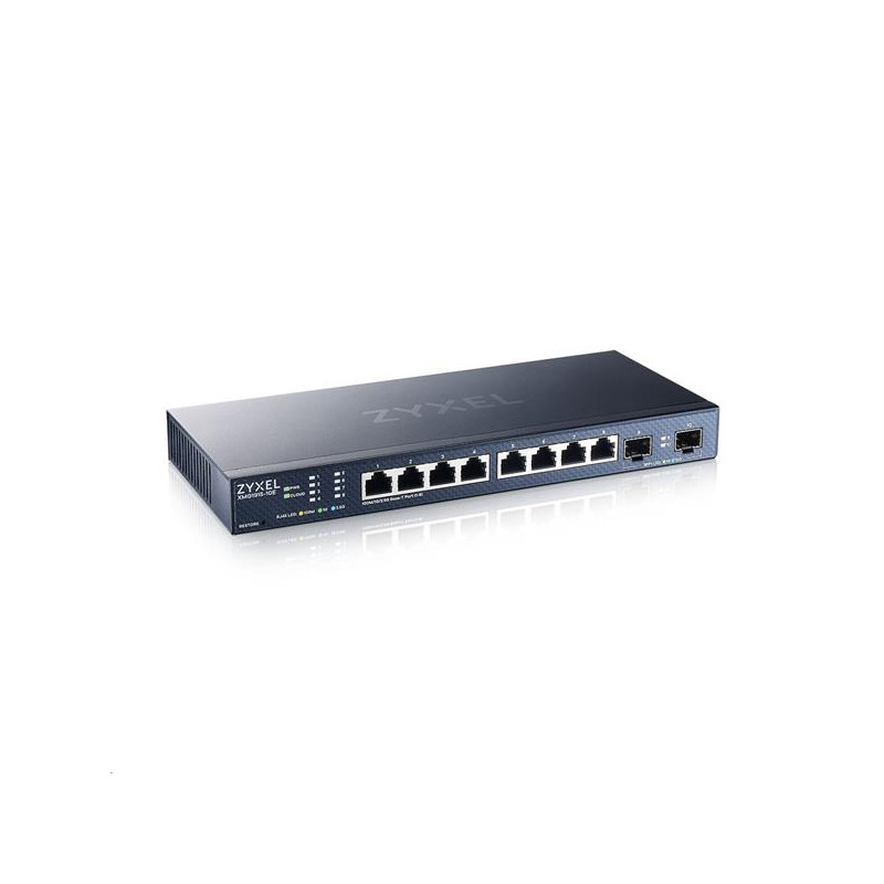 Zyxel XMG1915-10E, 8-port 2.5GbE, 2 SFP+ Smart Switch, hybird mode, standalone or NebulaFlex Cloud