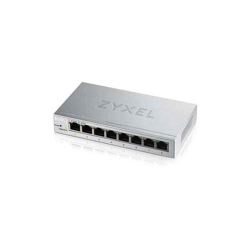 Zyxel GS1200-8 v3, 8 Port Gigabit webmanaged Desktop Switch