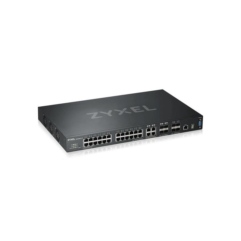 Zyxel  XGS4600-32  28-port GbE L3 Aggregation Switch with 4 SFP+ Uplink