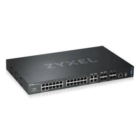 Zyxel  XGS4600-32  28-port GbE L3 Aggregation Switch with 4 SFP+ Uplink
