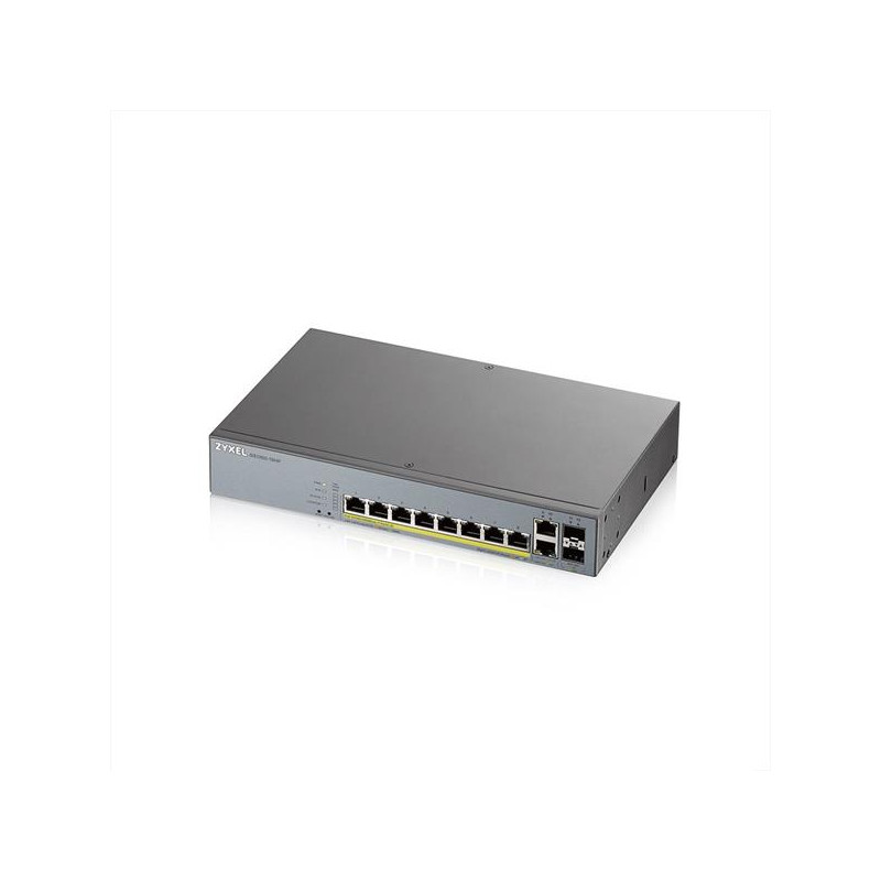Zyxel GS1350-12HP, 12 Port managed CCTV PoE switch, long range, 130W