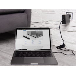 Nabíjecí adaptér USB Type-C 65W Power Delivery + USB A