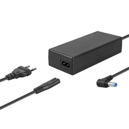 Nabíjecí adaptér pro notebooky 19V 4,74A 90W zahnutý konektor 5,5mm x 2,5mm
