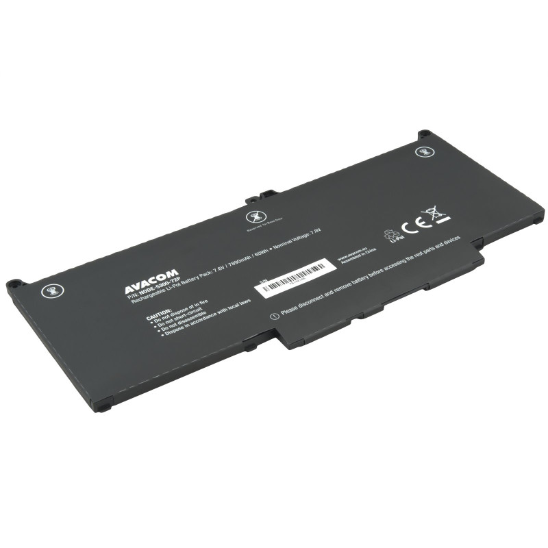 AVACOM Dell Latitude 5300, 5310, 7300 Li-Pol 7,6V 7890mAh 60Wh
