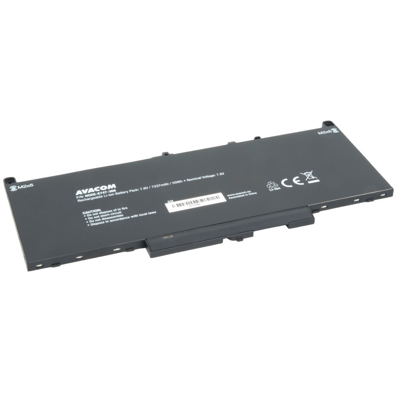 AVACOM Dell Latitude E7470, E7270 Li-Ion 7,6V 7237mAh 55Wh