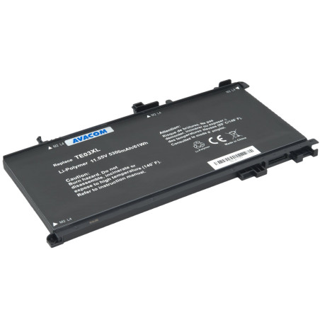 AVACOM HP Omen 15-ax, Pavilion 15-bc series TE03XL Li-Pol 11,55V 5300mAh