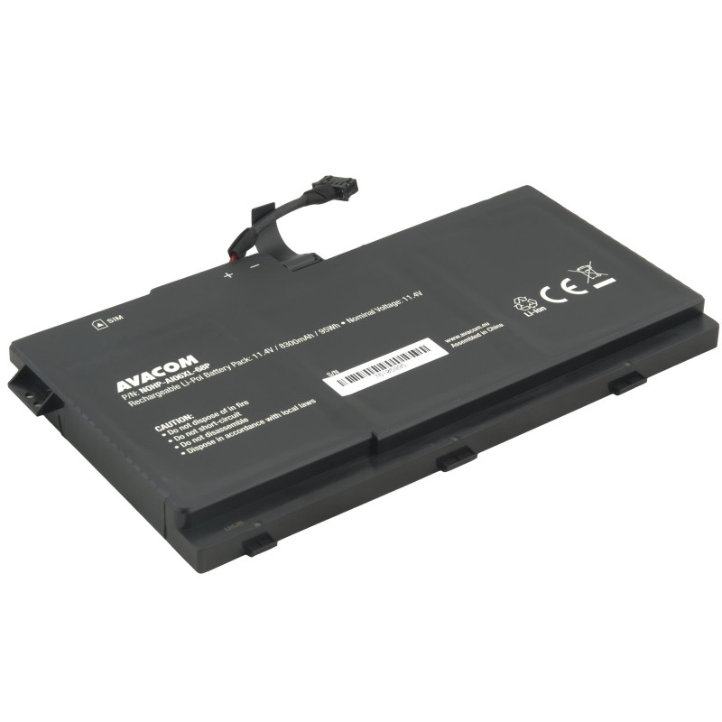 AVACOM HP Zbook 17 G3 AI06XL Li-Pol 11,4V 8300mAh 95Wh