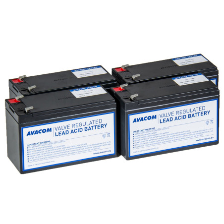 AVACOM AVA-RBP04-12072-KIT AEG, CyberPower, Eaton, Effekta, Legrand, nJoy, Phoenixtec, PowerWalker, Tripp Lite, Vertiv