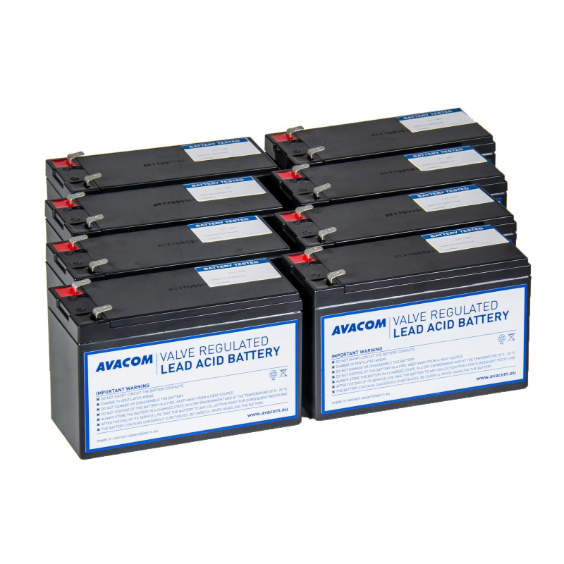 AVACOM AVA-RBP08-12090-KIT AEG, CyberPower, Dell, Eaton, Effekta, FSP Fortron, HP, IBM, PowerWalker, Vertiv