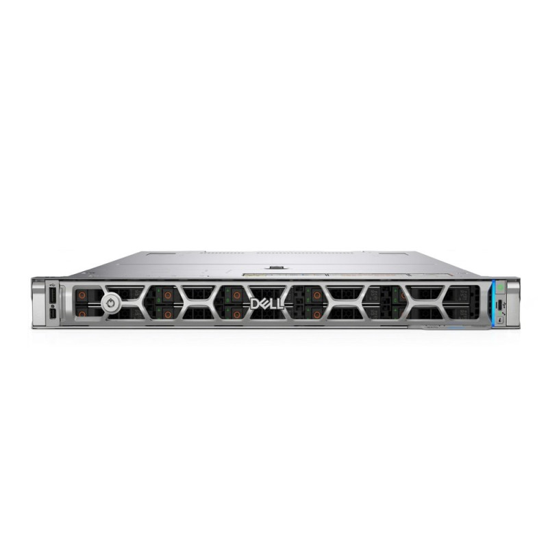 DELL PowerEdge R470 6507P, 1x32GB, 1x480GB SSD, 8x2.5" HP, H965i, iDRAC 10 Ent., 2x1100W, 1U, Rack, 3Y Basic on-site