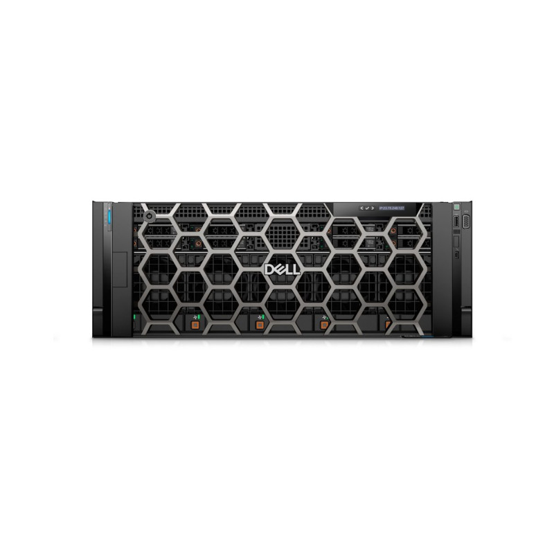 DELL PowerEdge XE8640 2x6542Y, 16x32GB, 2x3.84TB NVMe, 8xNVMe, iDRAC 9 Ent., 4x2800W, H100 80GB, 4U, Rack, 3Y PS NBD