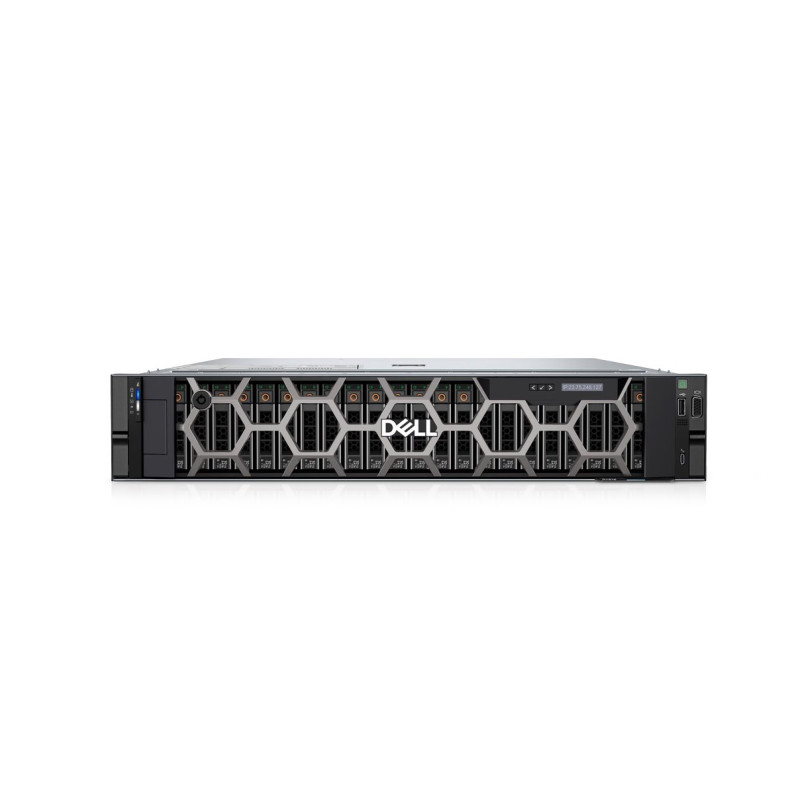 DELL PowerEdge R7615 9124, 4x16GB, 2x480GB SSD+6x16TB SAS 7.2K, 12x3.5", H755, iDRAC 9 Ent., 2x700W, 2U, Rack, 3Y PS NBD