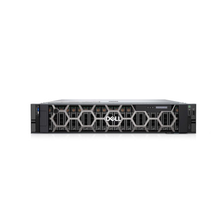 DELL PowerEdge R7615 9124, 4x16GB, 2x480GB SSD+6x16TB SAS 7.2K, 12x3.5", H755, iDRAC 9 Ent., 2x700W, 2U, Rack, 3Y PS NBD