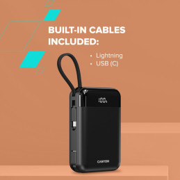 CANYON power bank OnPower 204 20000mah Black