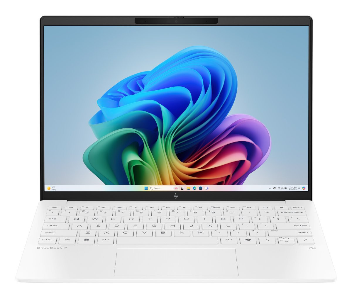HP OmniBook 7 Aero 13-bg1000nc, Ryzen AI 5 340, 13.3 1920x1200/IPS/400n, UMA, 16GB, SSD 512GB, W11H, 2-2-0, White