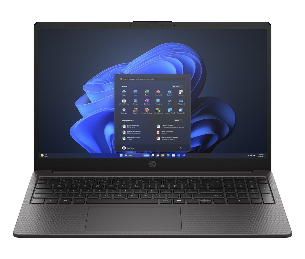 HP 250 G10, Core 5 120U, 15.6 FHD/250n, 8GB, SSD 512GB, W11H, 1-1-0