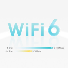 TP-link Deco X50 Dual-Band Wi-Fi 6 Mesh System AX3000, 2 int., 3x1G, 2ks