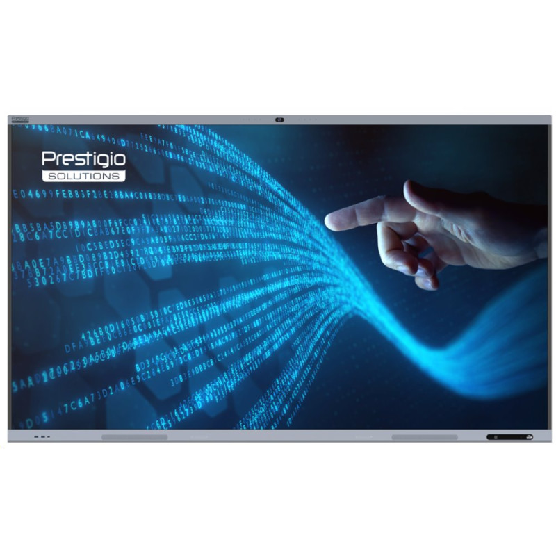 PRESTIGIO SOLUTIONS Multiboard 86'' Light+ Gen 2, Android 13, Google EDLA, AI Camera, 16/128GB