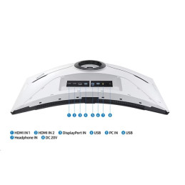 Samsung Odyssey G8 NEO 32" LED VA 3840x2160 Mega DCR 1ms 350cd DP HDMI pivot 240Hz
