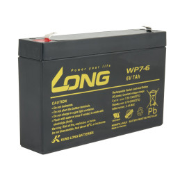 LONG baterie 6V 7Ah F1 (WP7-6)