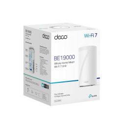TP-link Deco BE85 Tri-Band Wi-Fi 7 Mesh System BE19000, 8 int., 1x10G, 2x2.5G, 1xSFP+/RJ45 Combo, 1×USB-A 3.0, 1ks