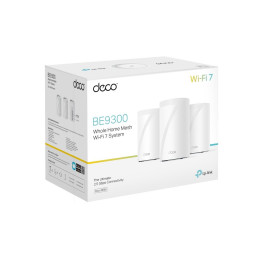TP-link Deco BE65 Tri-Band Wi-Fi 7 Mesh System BE9300, 4 int., 4x2.5G, 1×USB-A 3.0, 3ks