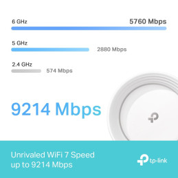 TP-link Deco BE65 Tri-Band Wi-Fi 7 Mesh System BE9300, 4 int., 4x2.5G, 1×USB-A 3.0, 1ks