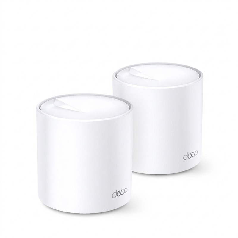 TP-link Deco X60 Dual-Band Wi-Fi 6 Mesh System AX5400, 4 int., 2x1G, 2ks
